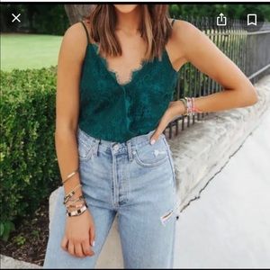 WAYF Dede x Emily Green Bodysuit